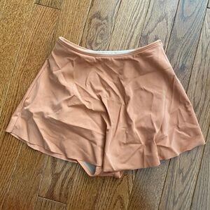 Kortni Jeans Girls Skirted Bottom in Cashew